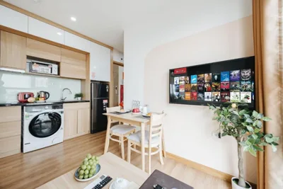 Two-Bedroom Deluxe Apartment with Balcony — The Euphoria Hanoi